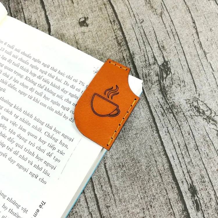 Индивидуальная кожаная угловая Закладка, милый подарок, Закладка, страница, закладки ручной работы на заказ