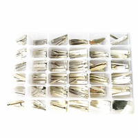 Lot de 175 Lames de Clés Vierge Non Taillées Rabattables KD, 35 Types Métal, pour Télécommandes Auto DIY KD VVDI Xhorse Véhicules