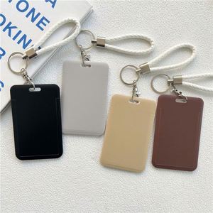Multiple Styles Solid Color Plastic Badge Cover Staff Name Tag <b>Cards</b> <b>Holders</b> - Product Image 5