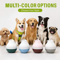 Système d'hydratation professionnel pour l'extérieur, bol souple en silicone pliable, anti-fuite, mousqueton, bouteille d'eau portable pour animaux de compagnie