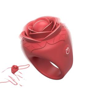 Rose Fingerring Vibratoren für Frauen Nippel G-Punkt Massage gerät Mini Saxy Toys Weiblicher Mastur bator Sexspielzeug Adult Clit Stimulator % - Product Image 1