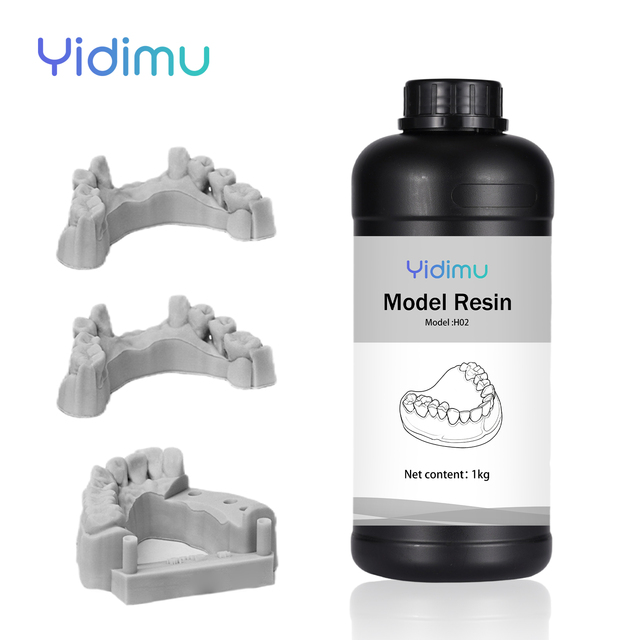 Factory Hot Sale Dental Model Resin 3D Printing UV Resin SprintRay Printers Compatible DLP Modeling