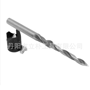 High Speed Steel <b>Step</b> <b>Drill</b> Bit Guide <b>Drill</b> For Woodworking Auger Bit Bright Finish Round Shank - Product Image 5