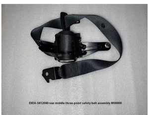 Ensemble de ceinture de sécurité avant d'origine BYD Joint de ceinture de sécurité avec assemblage de ceinture de sécurité de voiture en métal et en acier - Product Image 2