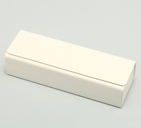 Étuis à lunettes personnalisés avec logo, étui rigide pour lunettes optiques, étui à lunettes de soleil, fermeture magnétique légère, emballage noir et blanc, boîte carrée