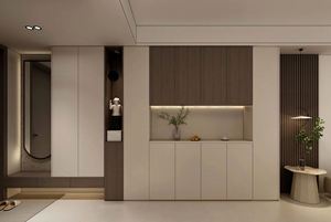 Mueble Zapatero Multifuncional de Lujo, Integrado, Contemporáneo, Hecho a Medida, para Entrada, Vestíbulo, Sala de Estar, Dormitorio - Product Image 2