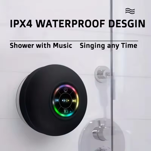 Ngoài trời nổi không thấm nước không dây USB mini Loa thông minh với Sucker Chất lượng cao tắm không Dây BT Loa Tròn - Product Image 4