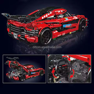 Mould King <span class=keywords><strong>1</strong></span>/10 Kegg <span class=keywords><strong>Agera</strong></span> RS Super Sport Car Static Building Block DIY Asamblea Super Running Car Brick Toy - Product Image 3