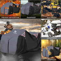 Housse de protection contre les intempéries Quad Cover 4 Wheeler Accessoires Waterproof 190T,210D,300D ATV Cover pour Honda,Polaris,Yamaha