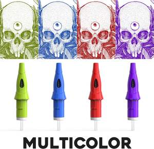 <span class=keywords><strong>Solong</strong></span> EN18-BP-20-RED-EU 20 pièces de papier à dessin, aiguilles à tatouer pour perceuse - Product Image 6