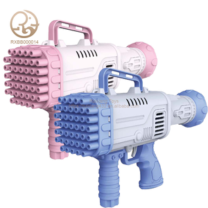Tự Động Bé Đồ Chơi Mới Bong Bóng Nhà Sản Xuất Trẻ Em Đồ Chơi Mùa Hè Ngoài Trời 45 Lỗ Rocket Launcher Bong Bóng Súng Đồ Chơi Bazooka Lớn Bong Bóng Máy - Product Image 1