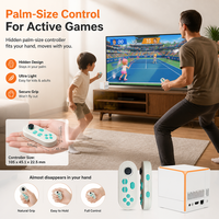 Console de jeux rétro pour la maison, boîte TV Android avec télécommande et manettes de jeu
