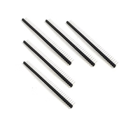 Conectores de 2.54mm, 40 Pines, Macho y Hembra, para Arduino, Prototipos Electrónicos, DIY, Raspberry Pi, Proyectos de Protoboard, Módulos