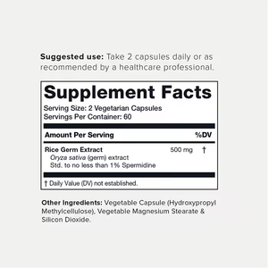 Ausreson PQQ & Extrait de Germe de Blé Capsules de Spermidine Capsules Anti Aginger Spermidine - Product Image 5