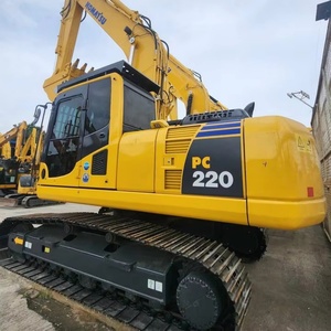 Excavatrice Komatsu PC220 d'occasion, PC200, PC240, d'origine japonaise, excavatrice d'occasion Komatsu PC220, excavatrice moyenne de 20 tonnes, Komatsu PC220 - Product Image 2