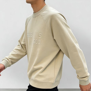 Sudadera <span class=keywords><strong>Fear</strong></span> de hombre con capucha y manga larga bordada, estilo Spader, mezcla de algodón y poliéster, Streetwear God - Product Image 2