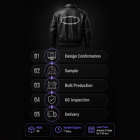 Veste Bomber Varsity Homme en Cuir Véritable Noir Uni avec Logo, Tendance Hiver 2026, Style Urbain Élégant et Unique