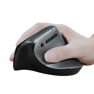 Rechargeable Wireless Vertical Mouse RGB Light 3 DPI Levels 1000/1600/2400 Ergonomic Mouse USB Port 2.4G Vertical Mouse