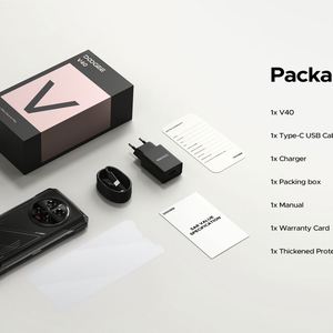 สมาร์ทโฟน Doogee V40 รุ่นทนทาน 12+512GB 5G Android 14 รองรับ NFC ปลดล็อคทั่วโลก ฟังก์ชั่นมองเห็นในเวลากลางคืน กล้องหลัก 108MP แบตเตอรี่ 8680mAh V40 - Product Image 4