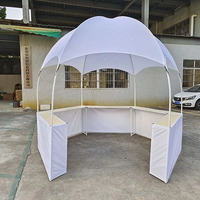 AOLI Dôme publicitaire extérieur à affichage hexagonal kiosque gazebo tente dôme glamping tente pour les ventes promotionnelles