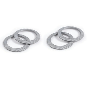 Trung Quốc bán buôn sản phẩm tùy chỉnh chất lượng cao thép carbon mạ đen hình nón máy giặt Đánh Bóng Có khía phẳng khóa máy giặt - Product Image 5