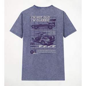 Camiseta clásica unisex para adultos, 100% algodón, diseño gráfico, estampado de coche retro - Product Image 1