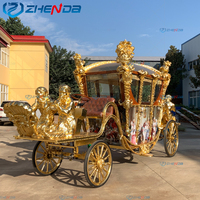 Transporteur spécial de remorque de cheval royal de calèche de mariage de princesse à vendre
