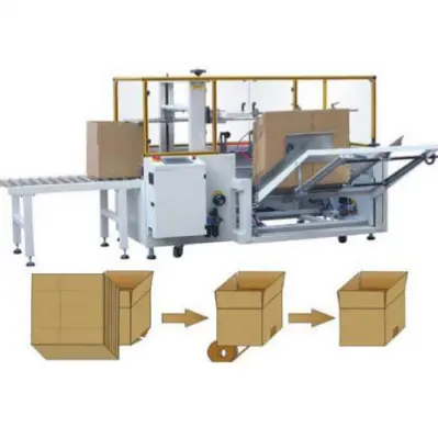 Automatic carton packaging machine/ carton erector machine with factory price
