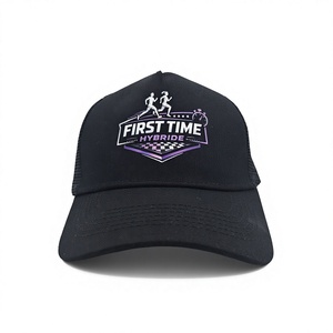Casquette Trucker 5 Panneaux Haute Qualité avec Logo Personnalisé, Faible MOQ, OEM, Maille Frontale Sans Couture, Fermeture Snapback, Couvre-chef Premium - Product Image 3