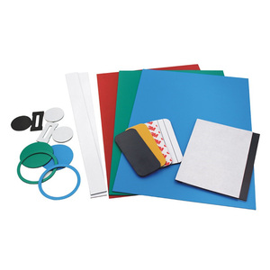 Toptan A4 manyetik levha renkli <span class=keywords><strong>PVC</strong></span> kauçuk mıknatıslı levha plaka ile mıknatıs - Product Image 2
