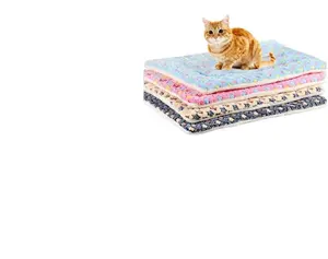 Espessado Pet Soft Fleece Pad Blanket Bed Mat Para Puppy Dog Cat Sofá Almofada Tapete Lavável Em Casa Mantenha Quente