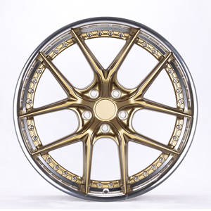 Ruedas Forjadas de Dos Piezas RCSR en Color Personalizado, Aleación 6061-T6, <span class=keywords><strong>PCD</strong></span> 5x130 para <span class=keywords><strong>Porsche</strong></span> <span class=keywords><strong>Macan</strong></span> - Product Image 1