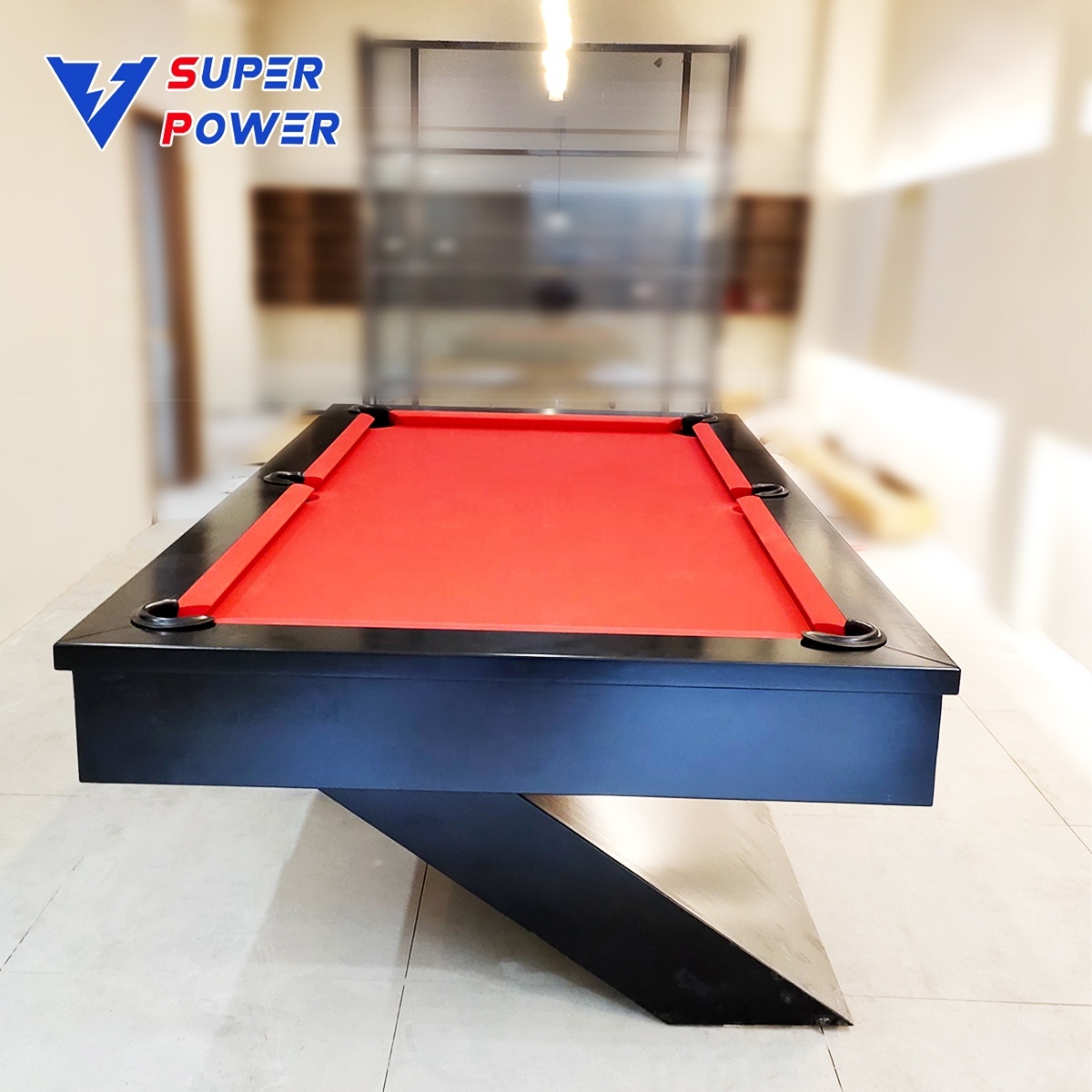 Económico mesa de billar 8ft 9ft piscina mesa de juego con accesorios incluyen