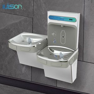 Fabrika toptan ticari su soğutucu dağıtıcı paslanmaz çelik duvara monte şişe dolum istasyonu soğuk içme çeşmesi - Product Image 1