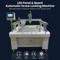 Máquina Atornilladora Automática Vertical BBA para Luces LED y Autopartes