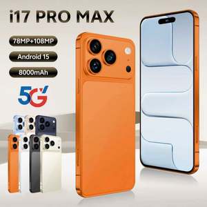 Smartphone Premium 17 Pro Max 5G, Schermo HD da 7,3 Pollici, Dual SIM, CPU Deca Core, Fotocamera Posteriore 108MP, Usato in Buone Condizioni, <span class=keywords><strong>Copertura</strong></span> Cellulare LTE - Product Image 3
