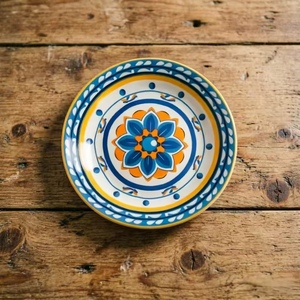 Platos de Postre Personalizados con Texto, Juegos de Platos para Boda, Platos para Servir Pastel, Platos de Cerámica, Porcelana Italiana, Logotipo Personalizado al por Mayor - Product Image 1
