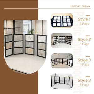 Catalogue d'échantillons de carreaux de céramique et de quartz en carton résistant à l'usure, avec impression multi-processus, pour la présentation de marbres - Vente en gros - Product Image 4