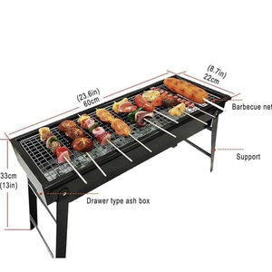 Lò nướng than hoạt tính di động cao cấp, gấp gọn được, dùng cho cắm trại ngoài trời và dã ngoại - Product Image 5