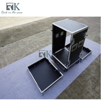 Estuche de aluminio para transporte aéreo con espuma troquelada, cierre de hebilla, a prueba de polvo y golpes, resistente, ajuste personalizado, gran protección