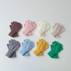 YJ031 Guantes de color sólido al por mayor para el invierno - Product Image 2