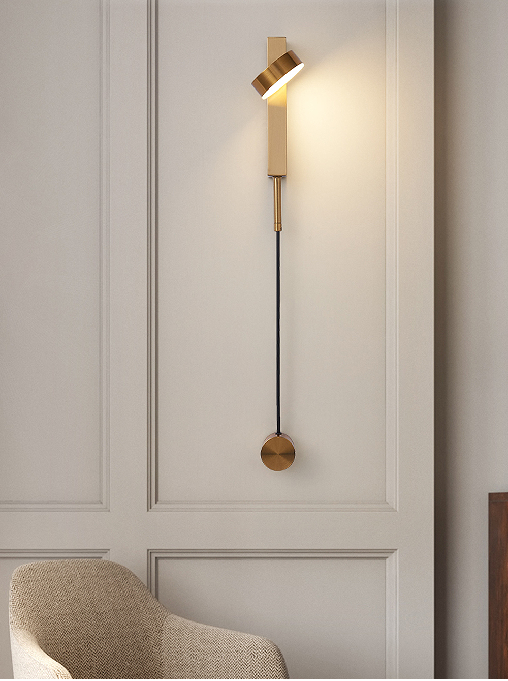 Modern Reading Wall Mounted Light for Bedroom Home Bedside Nordic Adjustable Rotating Long led Wall Lamp Indoor