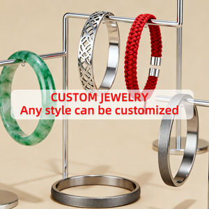 ओमी कस्टम गहने स्टेनलेस स्टील गोल्ड प्लेटेड लिंक चेन मोती और जिरकॉन हार-महिला पुरुषों के बच्चों के लिए उपहार और पार्टी गहने - Product Image 6