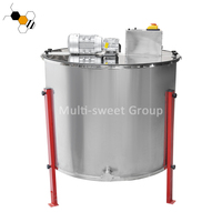 Extracteur de miel électrique automatique à 20 cadres en acier inoxydable avec moteur 550W pour l'apiculture