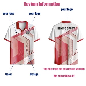 Polo T-shirt Homme, Maillot d'équipe de Tennis de Table et Badminton, Chemises à Col Vides pour Hommes, Fabricant Grossiste de Polos de Golf et de Sport - Product Image 5