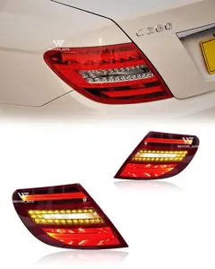 Auto Car Tail Light For Mercedes Benz W204 C180 C200 C220 C260 C280 C300 2007-2014 Rear Bumper Light Plug And Play By XWF