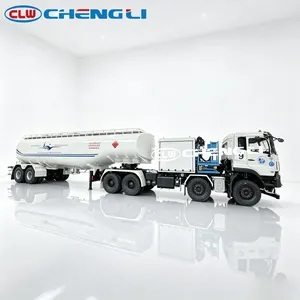 Camion-citerne d'aviation civile Dongfeng 60CBM, camion-citerne de ravitaillement d'avions, citerne à carburant pour le transport de carburant aéroportuaire - Product Image 3