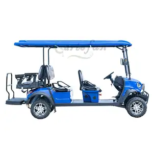 CE Approved Cheap 6 Seat Electric Car Golf Cart Off Road