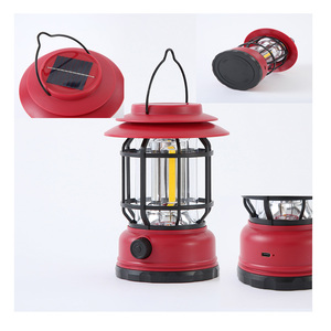 Lampes solaires de <span class=keywords><strong>camping</strong></span> LED GSD pour l'extérieur, 1500LM, gradation progressive, rechargeables par USB, lampes de tente, lampes solaires - Product Image 3