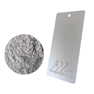金属铬浅灰色银热固性静电粉末涂料通用工业金属表面保护